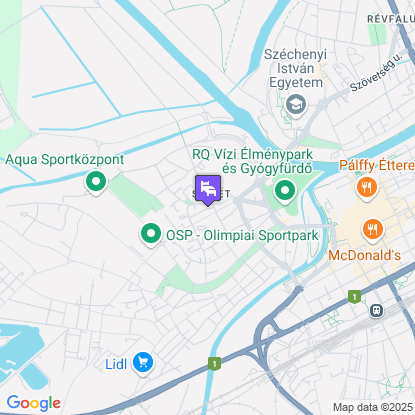 Hotel Isabell a térképen